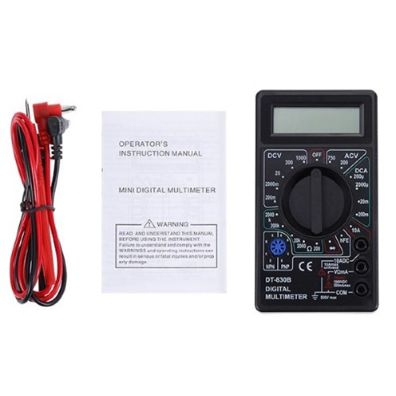 Мультиметр цифровой DT-830B